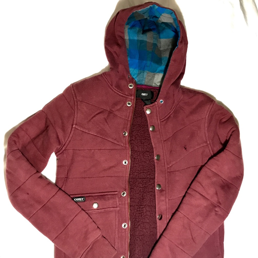 OBEY Snap Hoodie